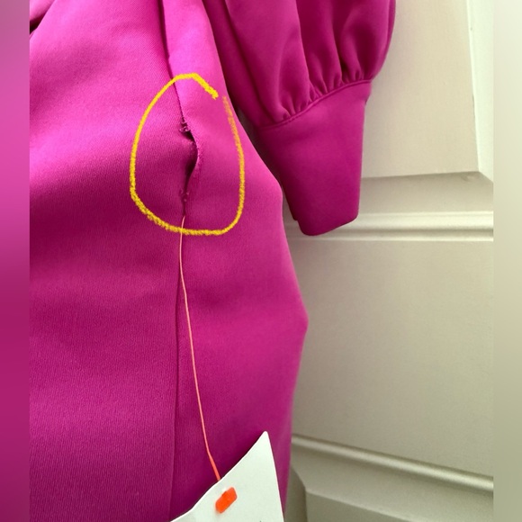 ASOS Petite Fuchsia Mini Dress - Picture 9 of 9